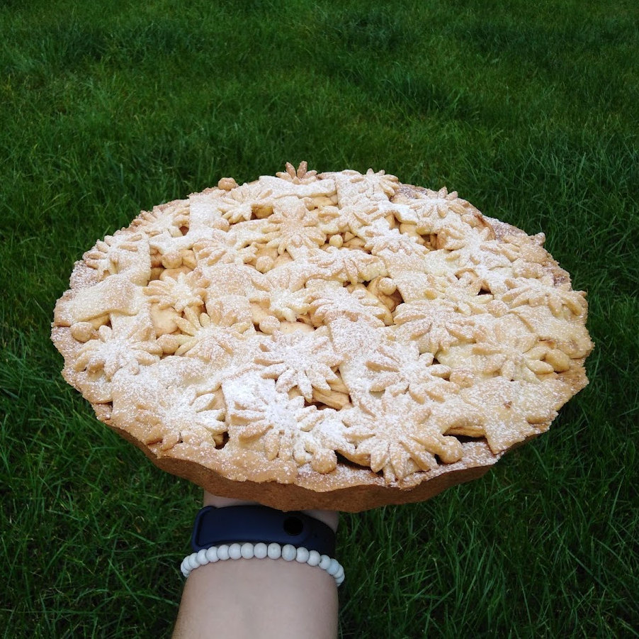 Linecký jablkový koláč